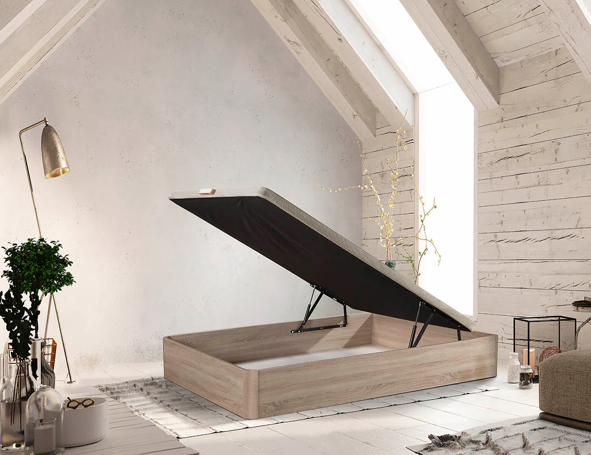 Cama Canape Abatible + Colchon (90, 105, 135, 150cm x 190cm) - Image 4
