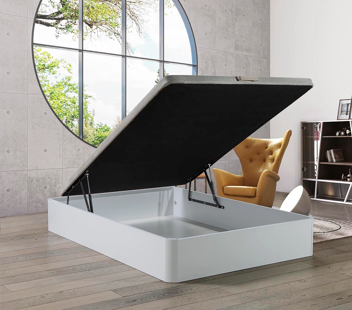 Cama Canape Abatible + Colchon (90, 105, 135, 150cm x 190cm) - Image 5