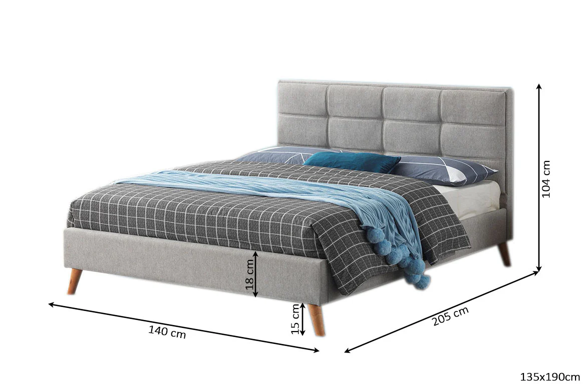 Cama de Matrimonio Barley 135cm - Image 4
