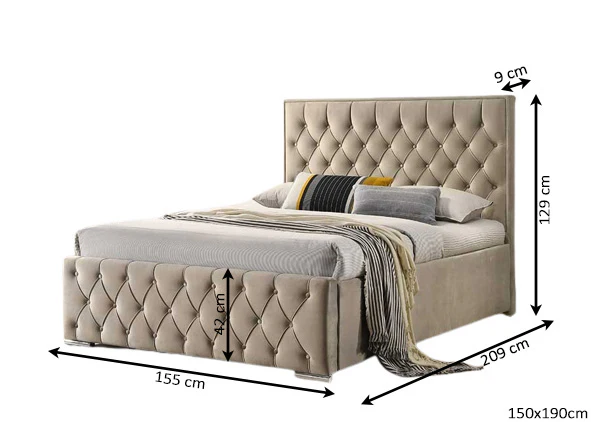 Cama de Matrimonio Magallan 150cm - Image 4