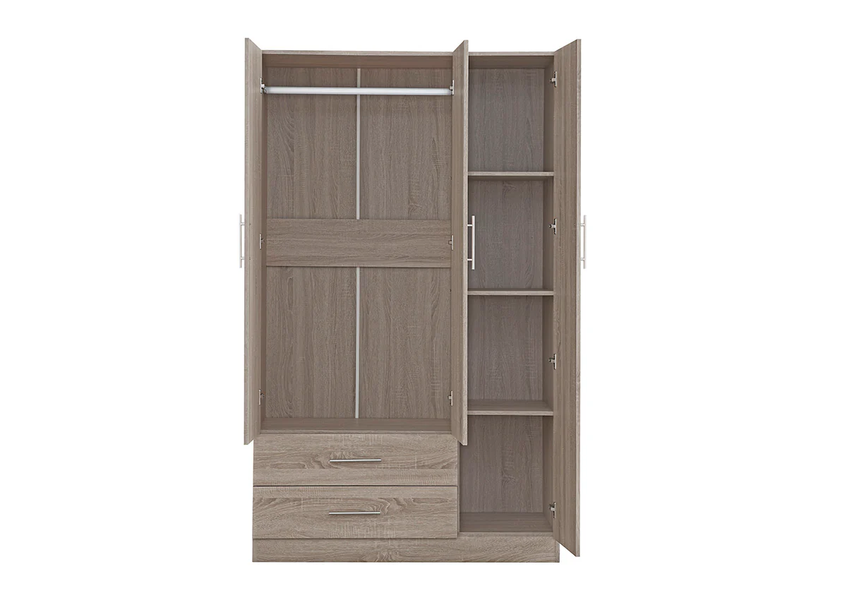 Armario de Dormitorio W 3 Puertas, con Espejo - Image 5
