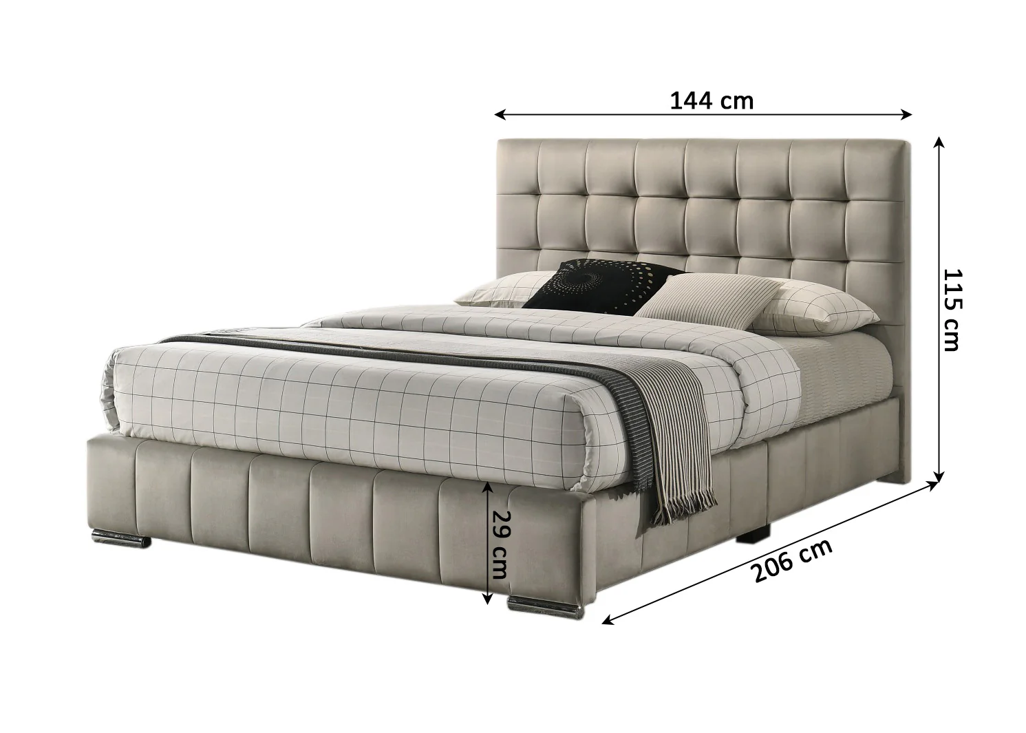 Cama de Matrimonio Pasty 135cm - Image 3