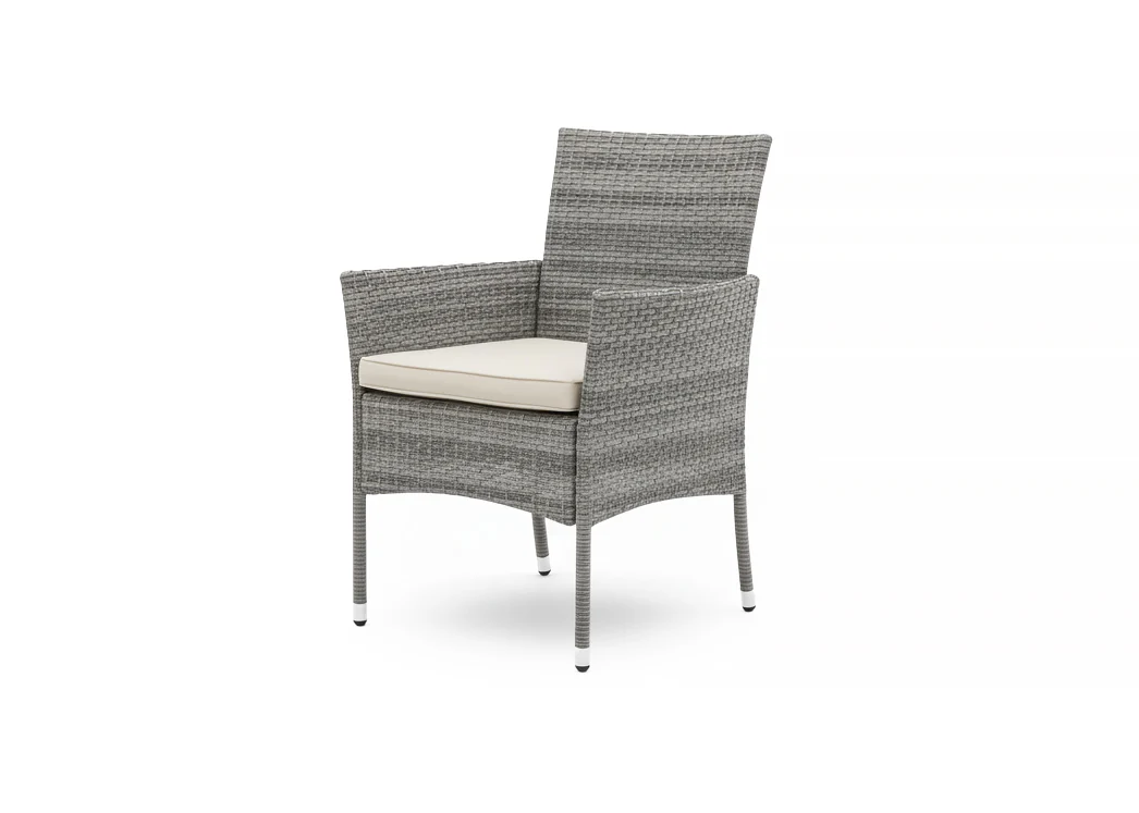 Conjunto Mesa Cuadrada + 4 Sillas de Ratan PE. Muebles de Jardin y Terraza - Image 6