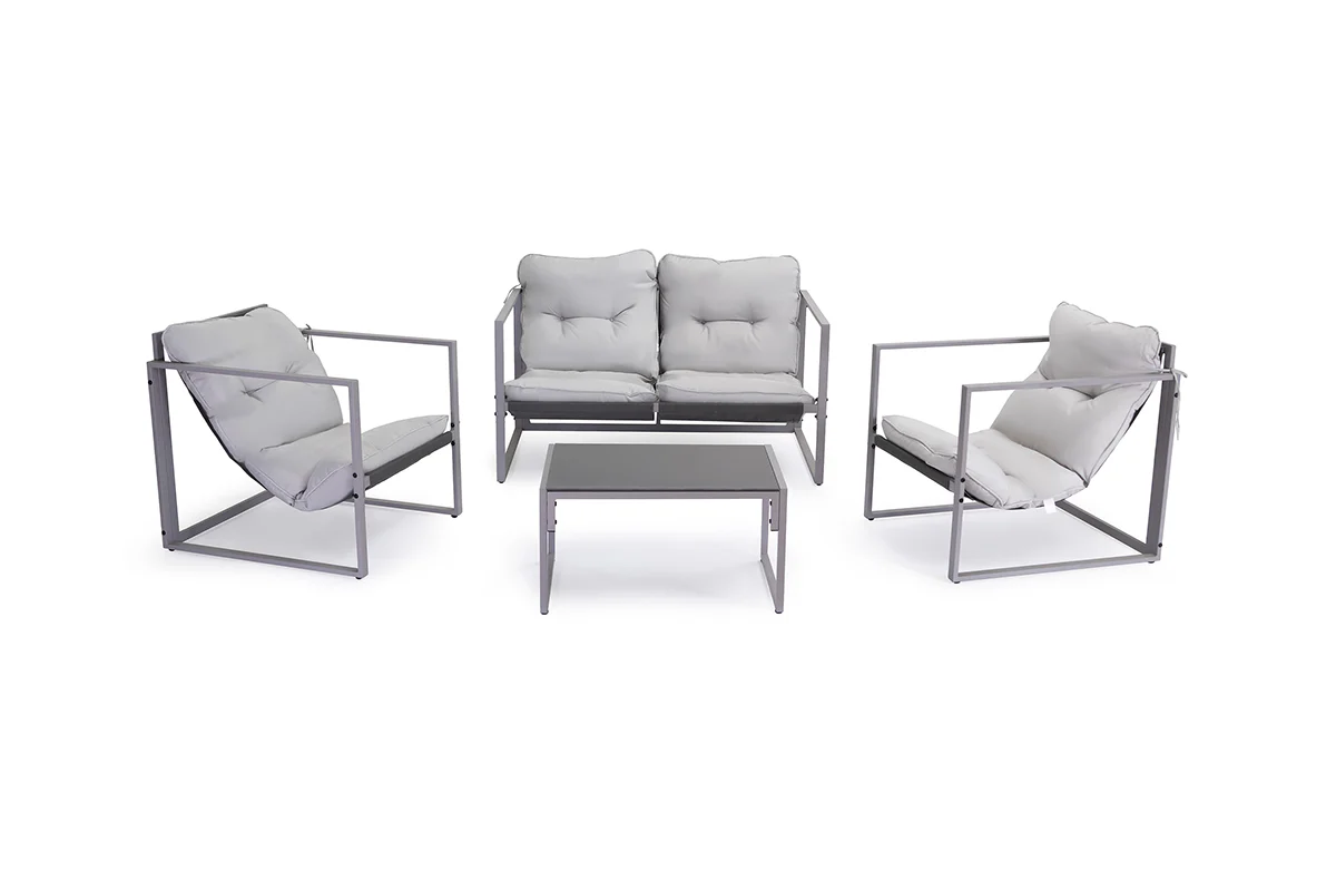 Conjunto Sofa + Mesa + 2 Sillas Roma. Muebles de Jardin y Terraza - Image 4