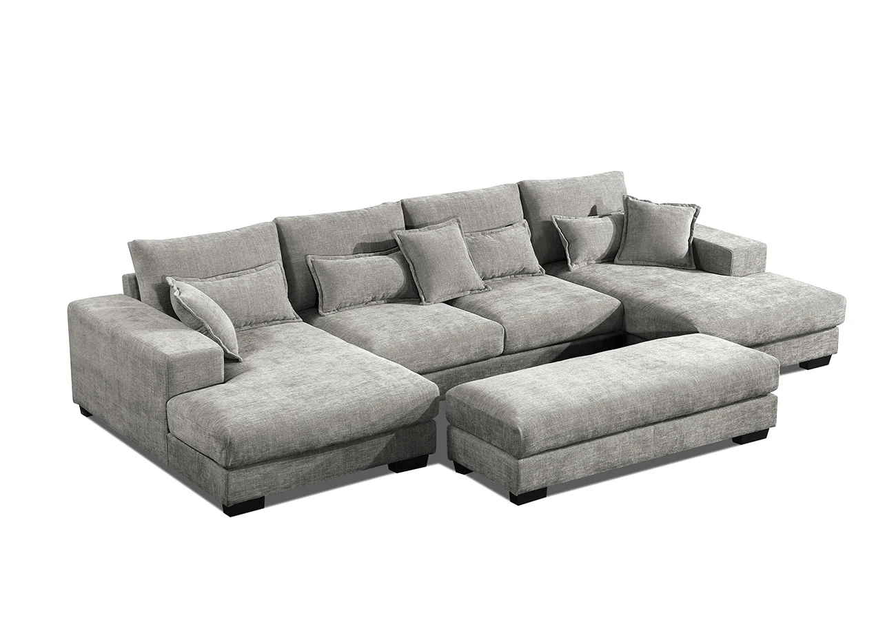 Mega Sofa Cama Chaise Longue Rinconera Kim 365cm - Image 3