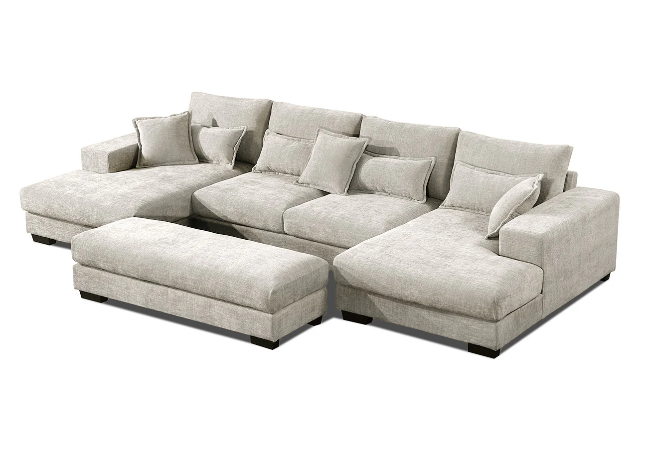 Mega Sofa Cama Chaise Longue Rinconera Kim 365cm - Image 4