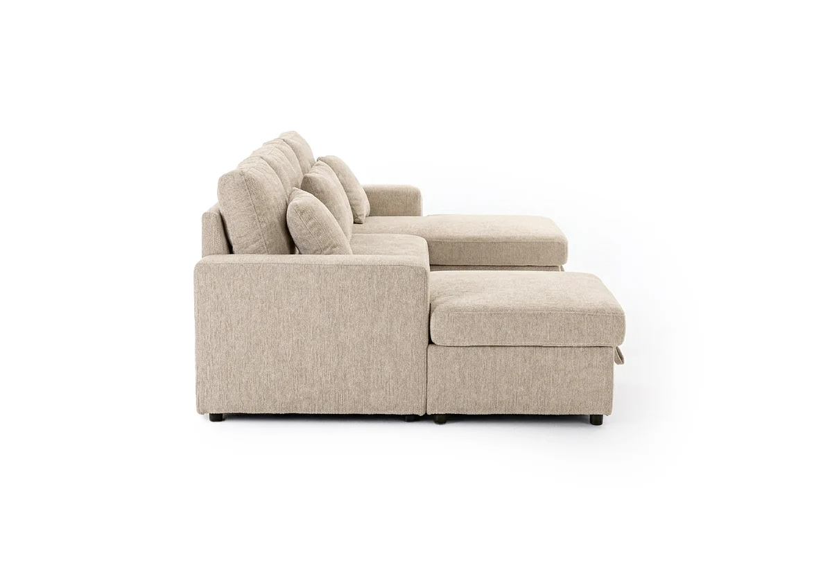 Sofa Cama Doble Chaise Longue Castle 330cm - Image 6