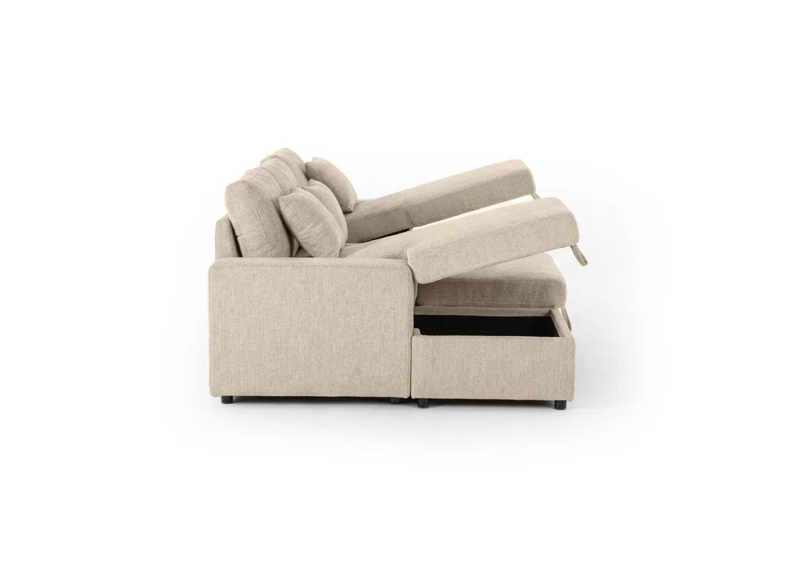 Sofa Cama Doble Chaise Longue Castle 330cm - Image 7
