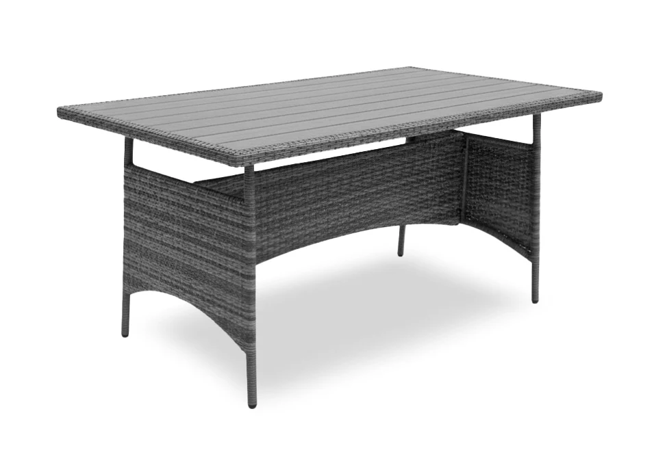 Mesa de Comedor + 6 Sillas en Ratan PE. Muebles de Jardin y Terraza - Image 8