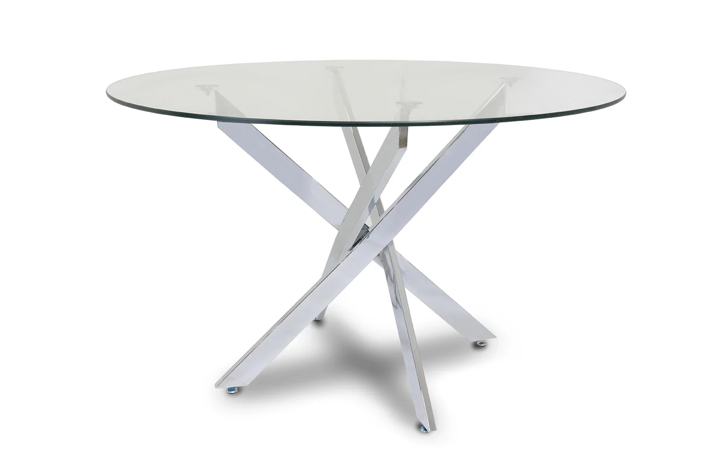 Mesa Redonda de Cristal Templado 120cm DT. Comedor o Cocina - Image 2