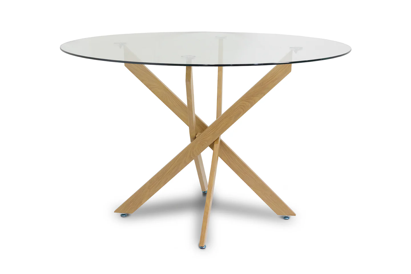 Mesa Redonda de Cristal Templado 120cm DT. Comedor o Cocina - Image 5