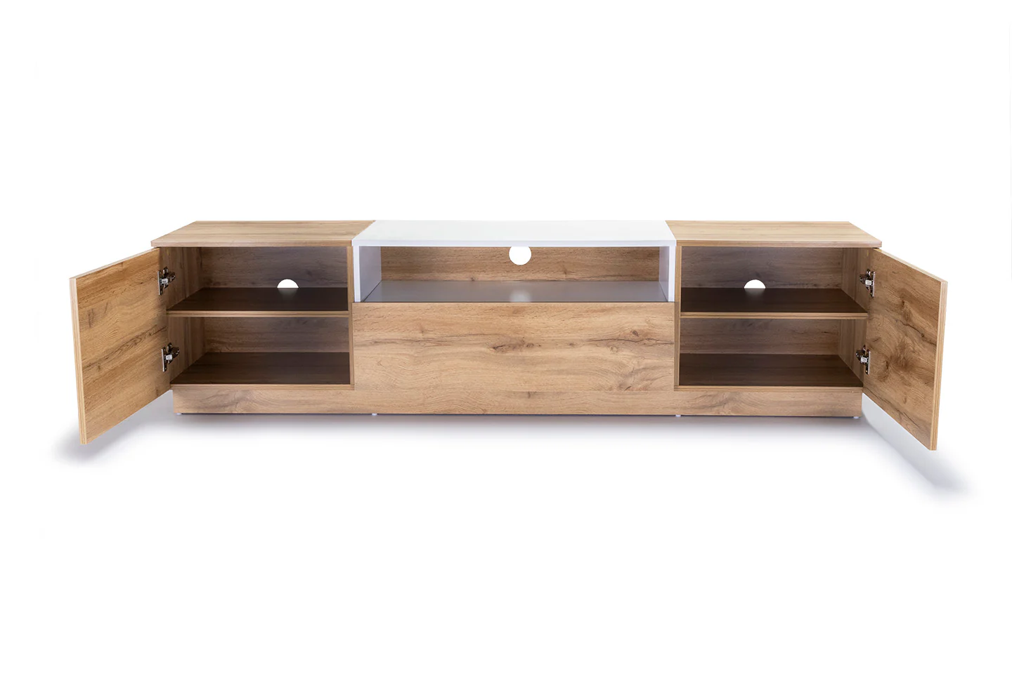 Mueble TV Industrial 2 Puertas y 1 Cajon 180cm - Image 4