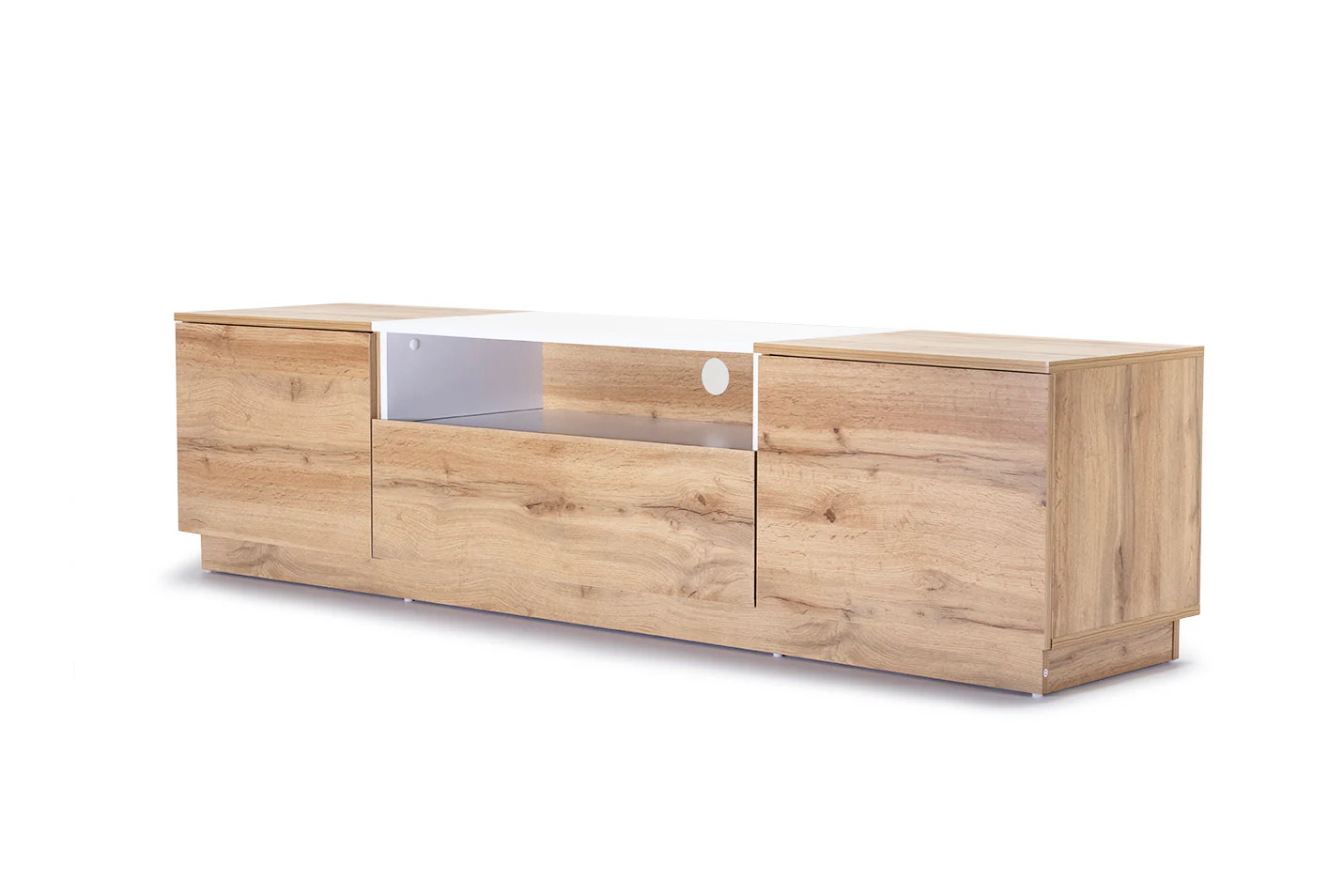Mueble TV Industrial 2 Puertas y 1 Cajon 180cm - Image 5