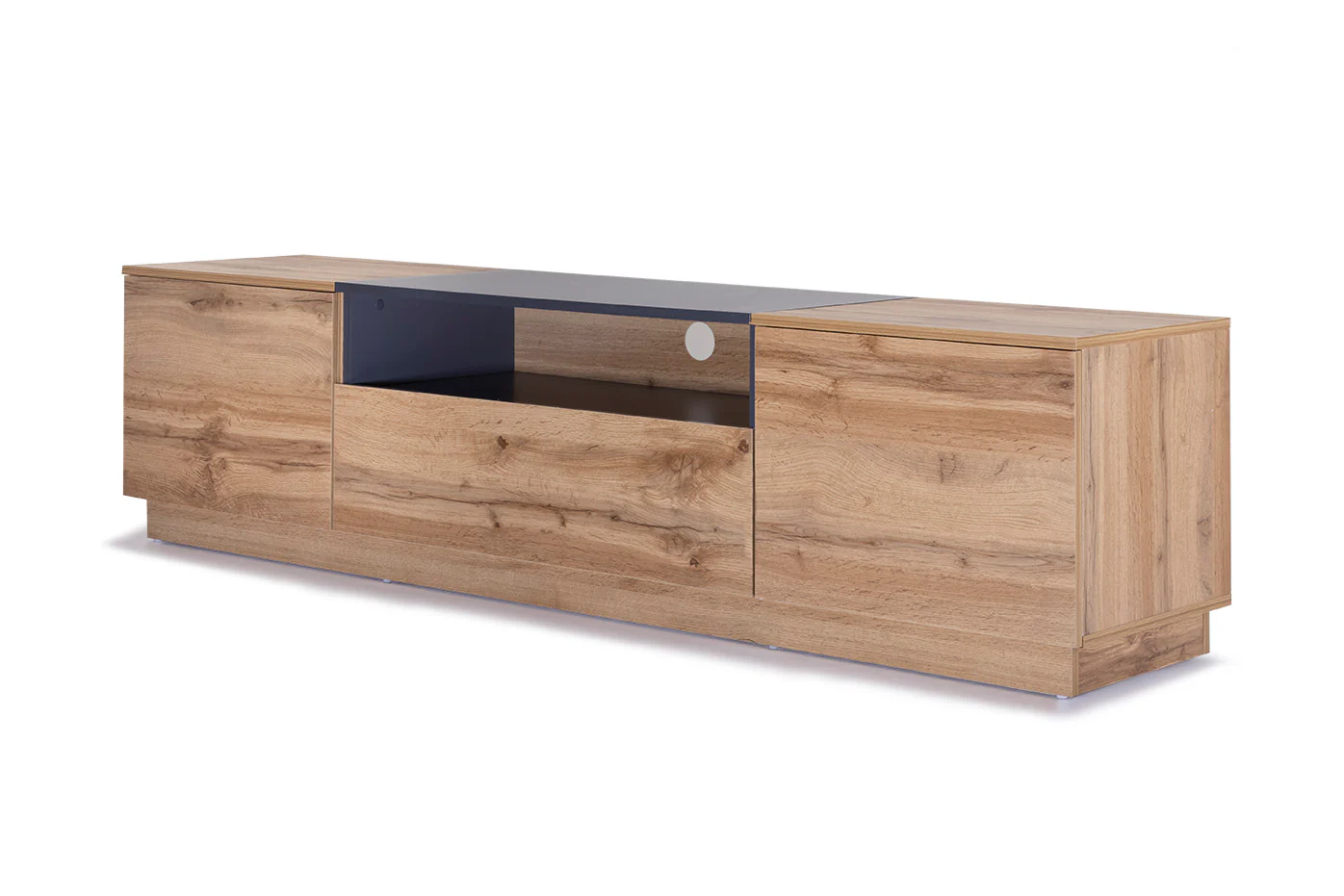 Mueble TV Industrial 2 Puertas y 1 Cajon 180cm - Image 6