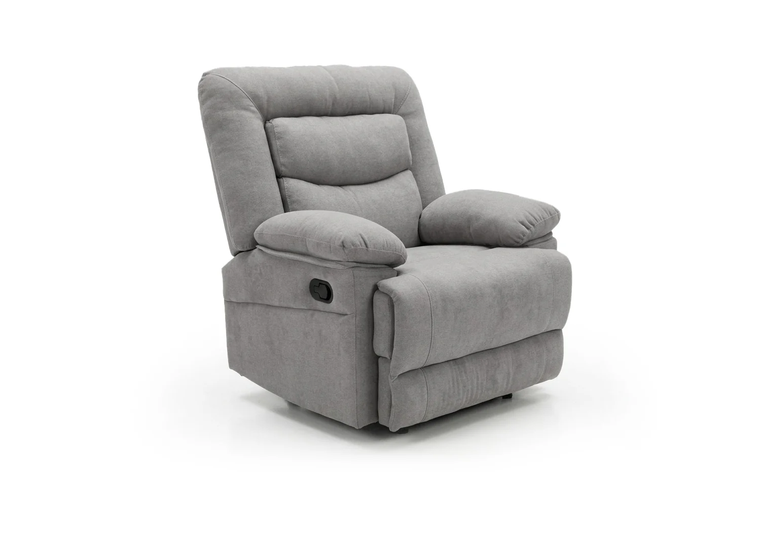 Sillon Reclinable Manual Laurel 1 Plaza Gris - Image 5