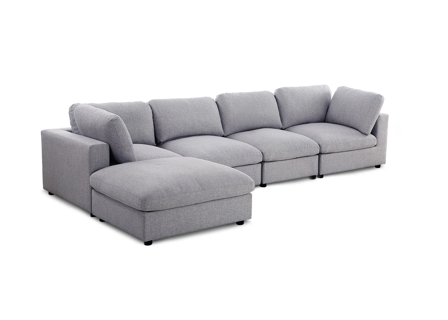 Sofa Chaise Longue Modular Dean 352cm - Image 4