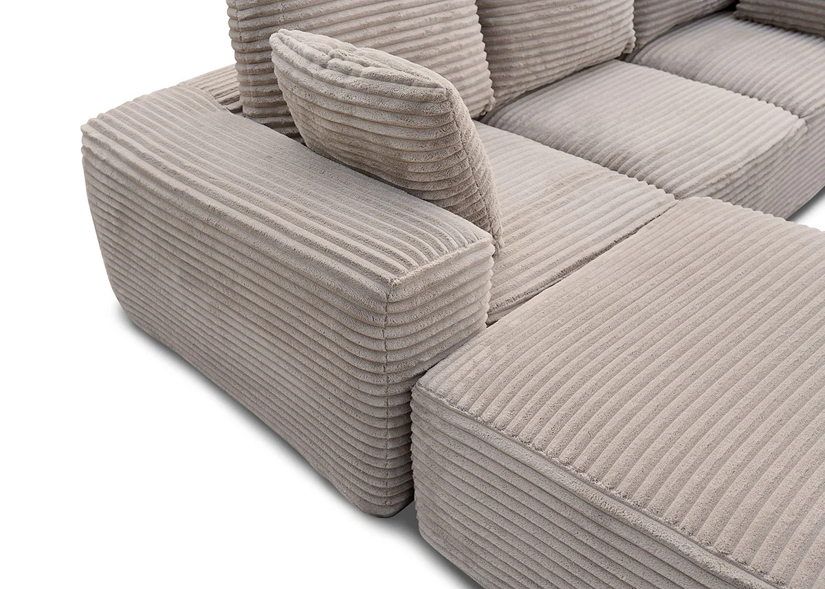 Sofa Chaise Longue Modular Rosy 260cm - Image 6