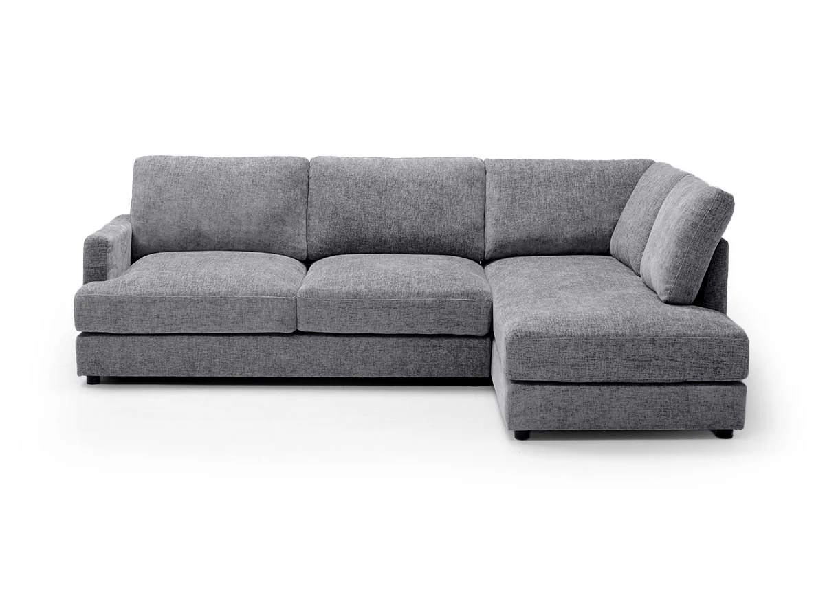 Sofa Chaise Longue Rinconera Cynthia Gris 260cm - Image 4