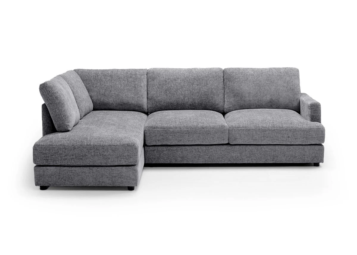 Sofa Chaise Longue Rinconera Cynthia Gris 260cm - Image 5