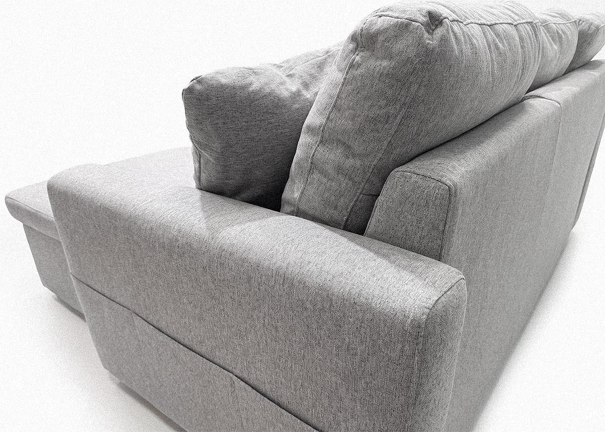 Sofa Doble Chaise Longue Nora, con Arcon 287cm - Image 5