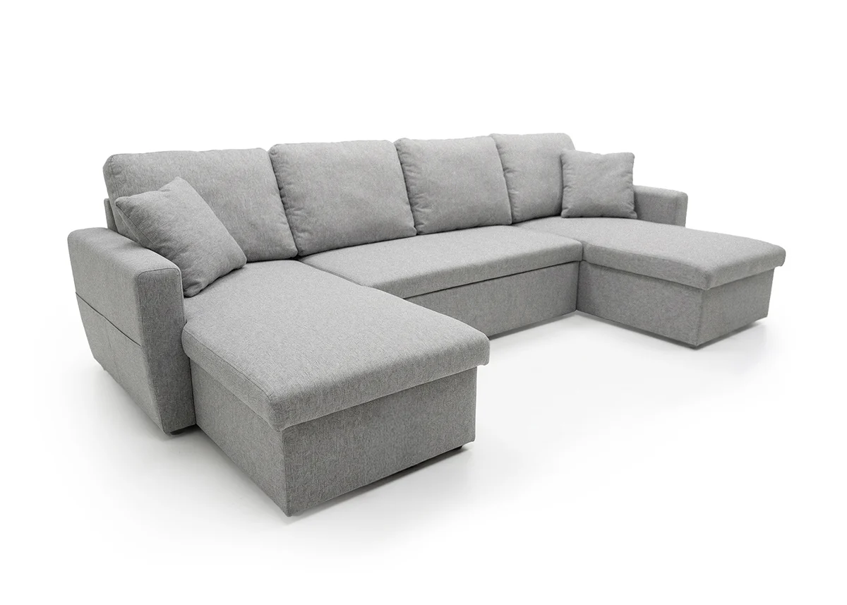 Sofa Doble Chaise Longue Nora, con Arcon 287cm - Image 7