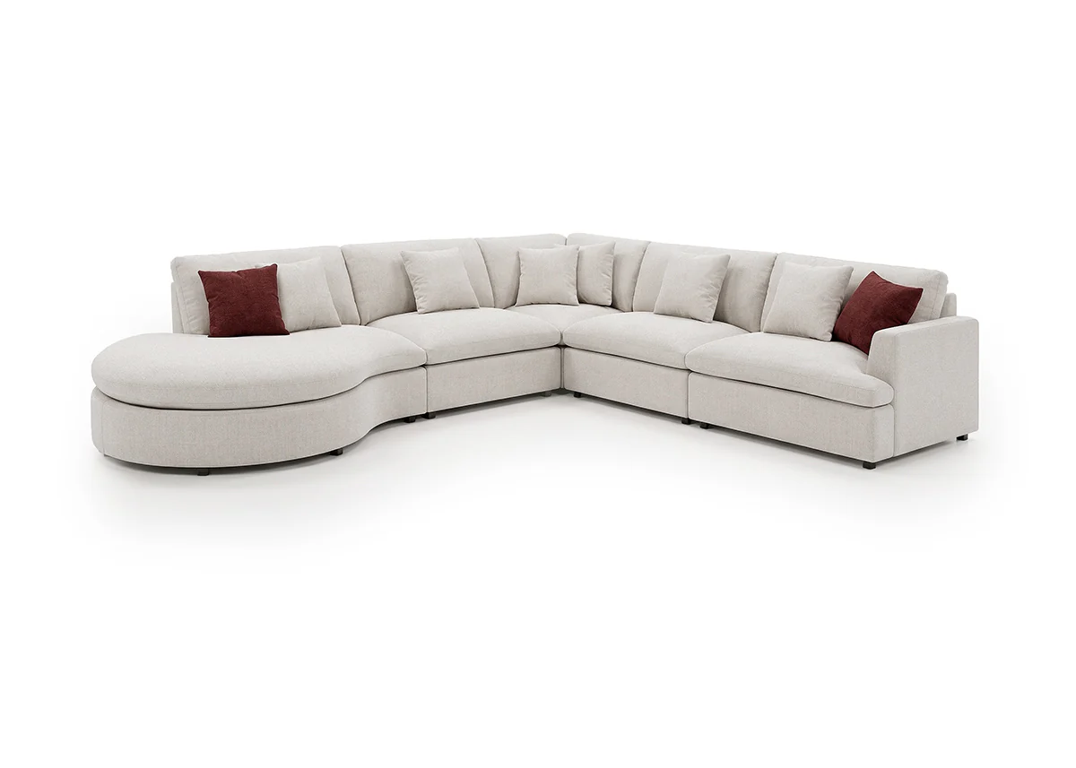 Sofa Rinconera Chaise Longue Round 360cm - Image 2
