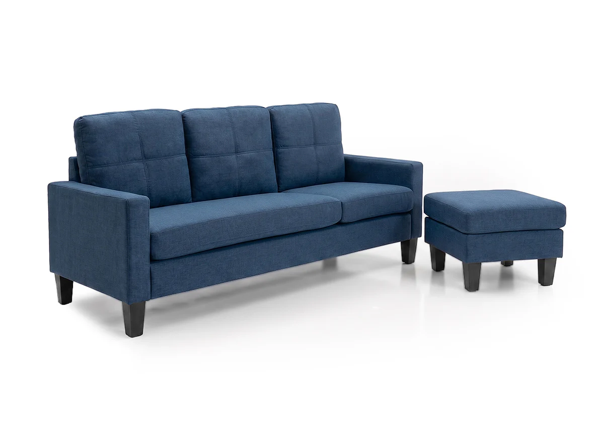 Sofa Vika + Puff Convertible en Chaise Longue - Image 4