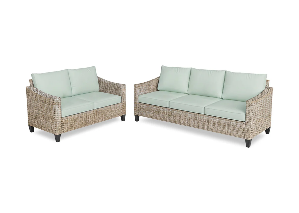 Conjunto de Exterior, Sofa 3+2 Sanstar en Ratan PE. Muebles de Jardin y Terraza - Image 2