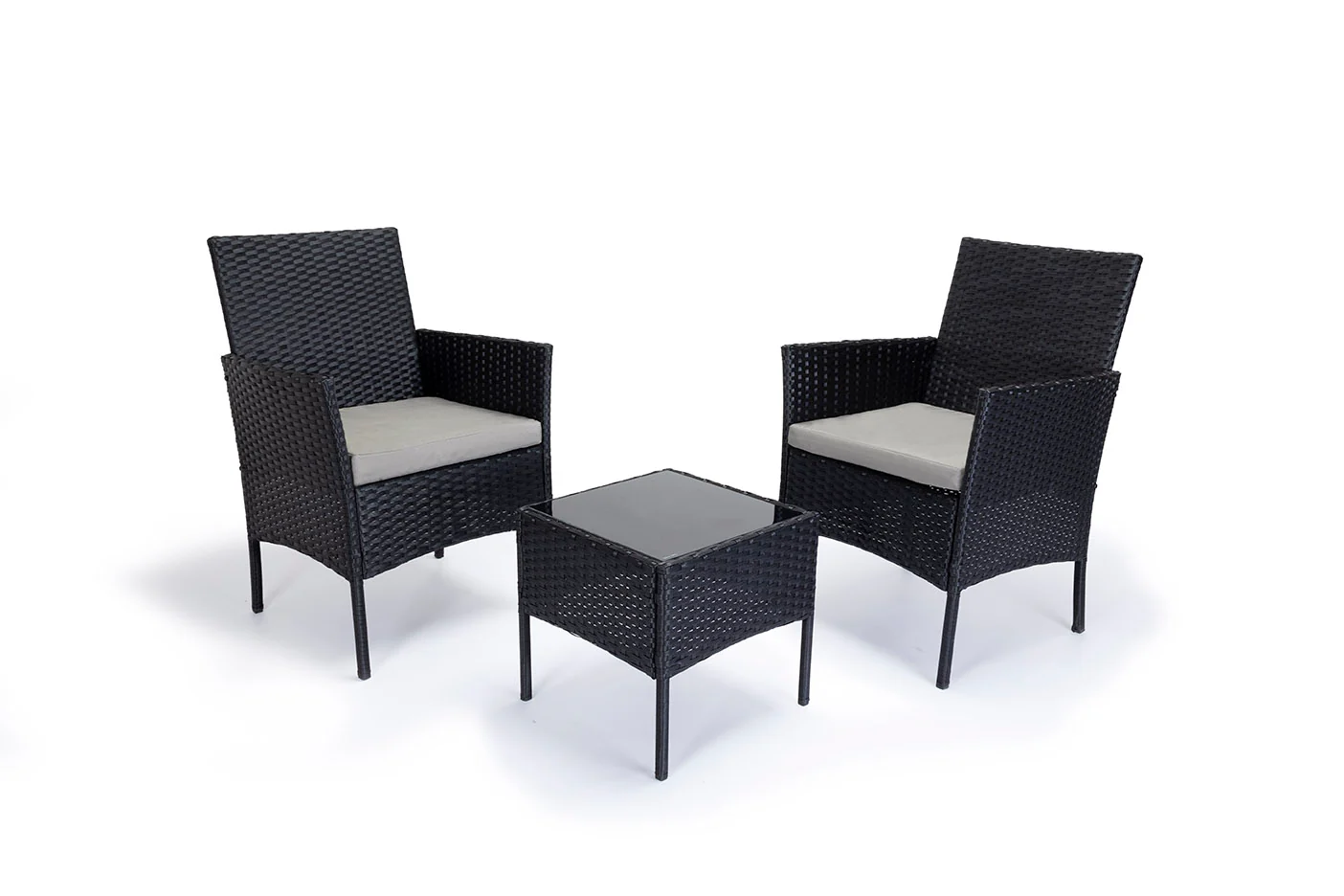 Conjunto Mesa + 2 Sillones de Ratan PE. Muebles de Jardin y Terraza - Image 4
