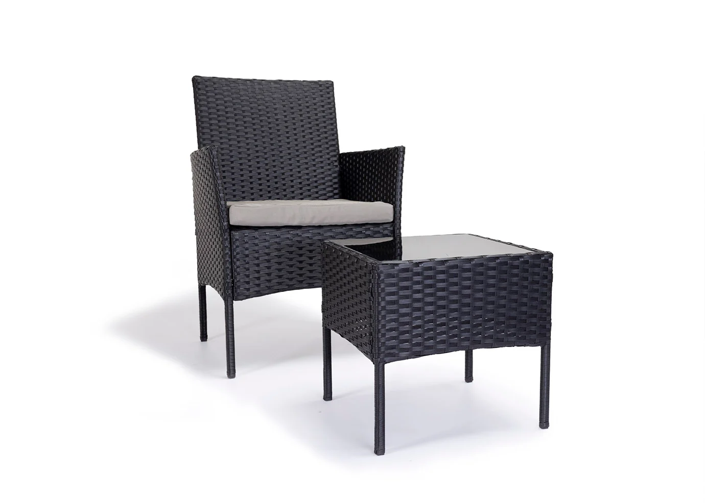 Conjunto Mesa + 2 Sillones de Ratan PE. Muebles de Jardin y Terraza - Image 5