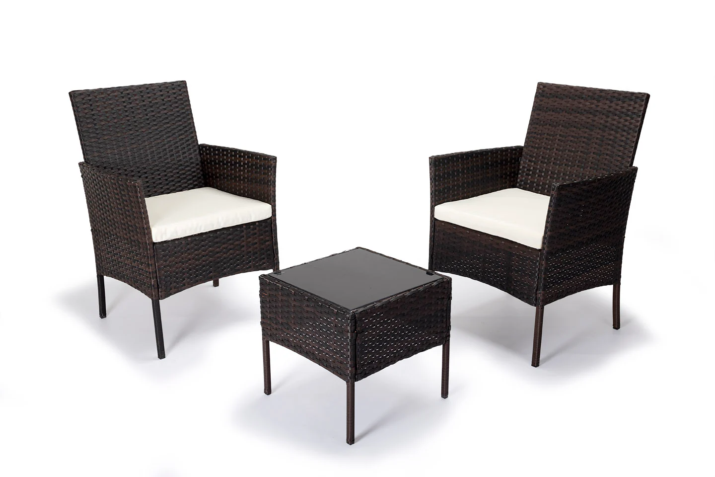 Conjunto Mesa + 2 Sillones de Ratan PE. Muebles de Jardin y Terraza - Image 7