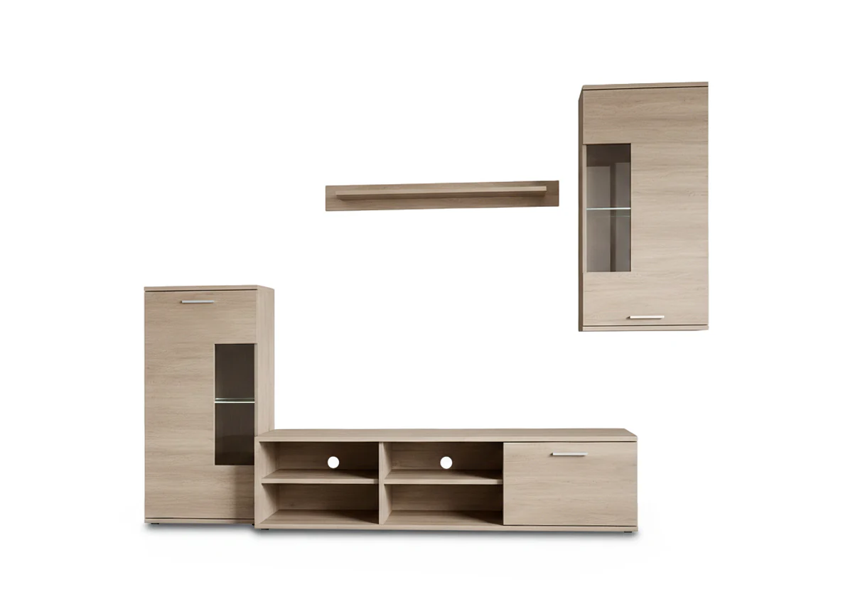 Conjunto Mueble de Salon Airam, Sonoma - Image 5