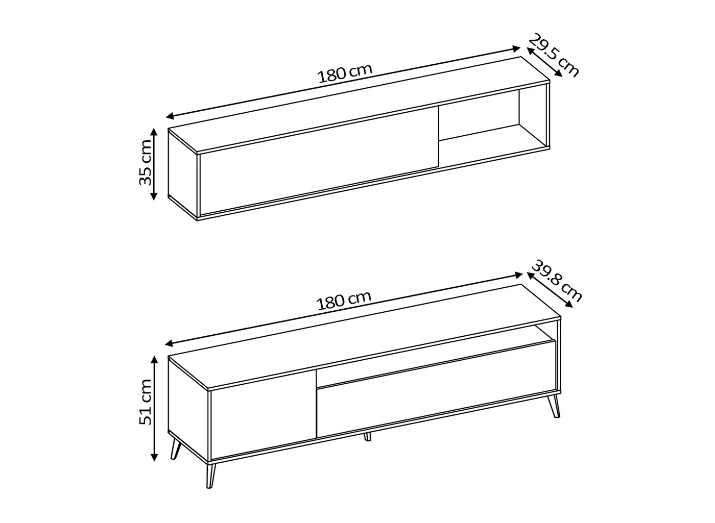 Conjunto Muebles de Salon Barcelona - Image 9