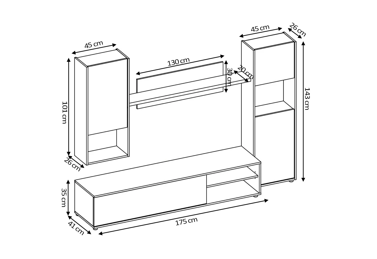 Conjunto Muebles de Salon Yuri - Image 9
