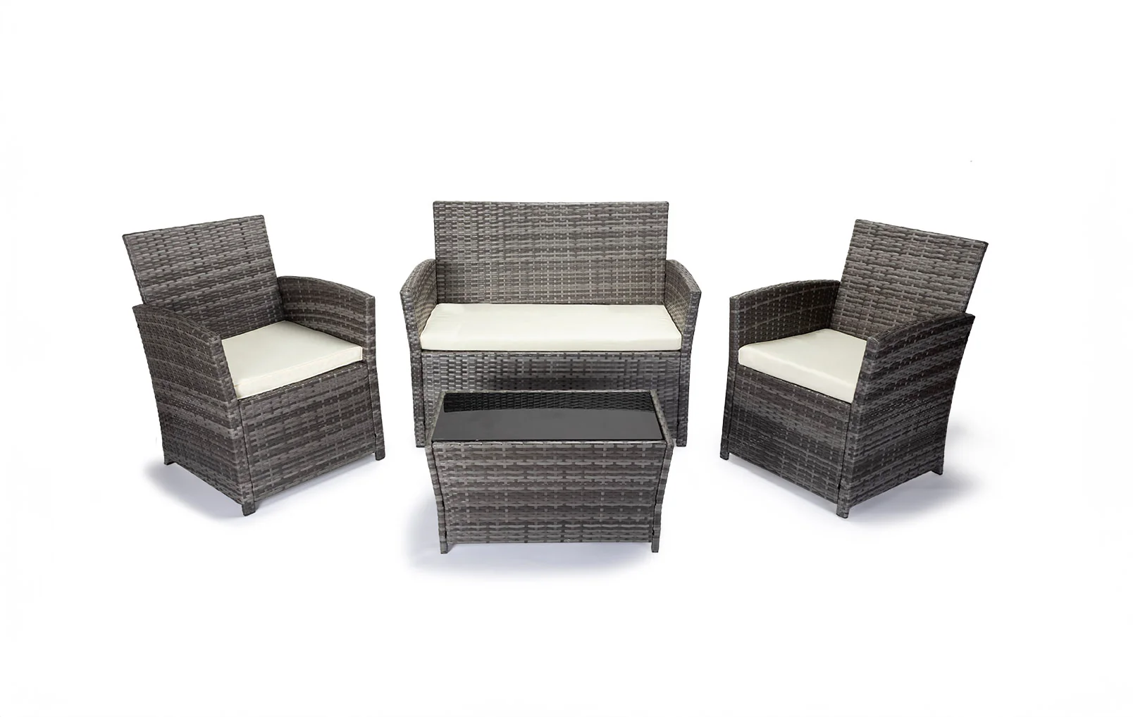 Conjunto Sofa + 2 Sillones + Mesa de Ratan PE. Muebles de Jardin y Terraza - Image 2