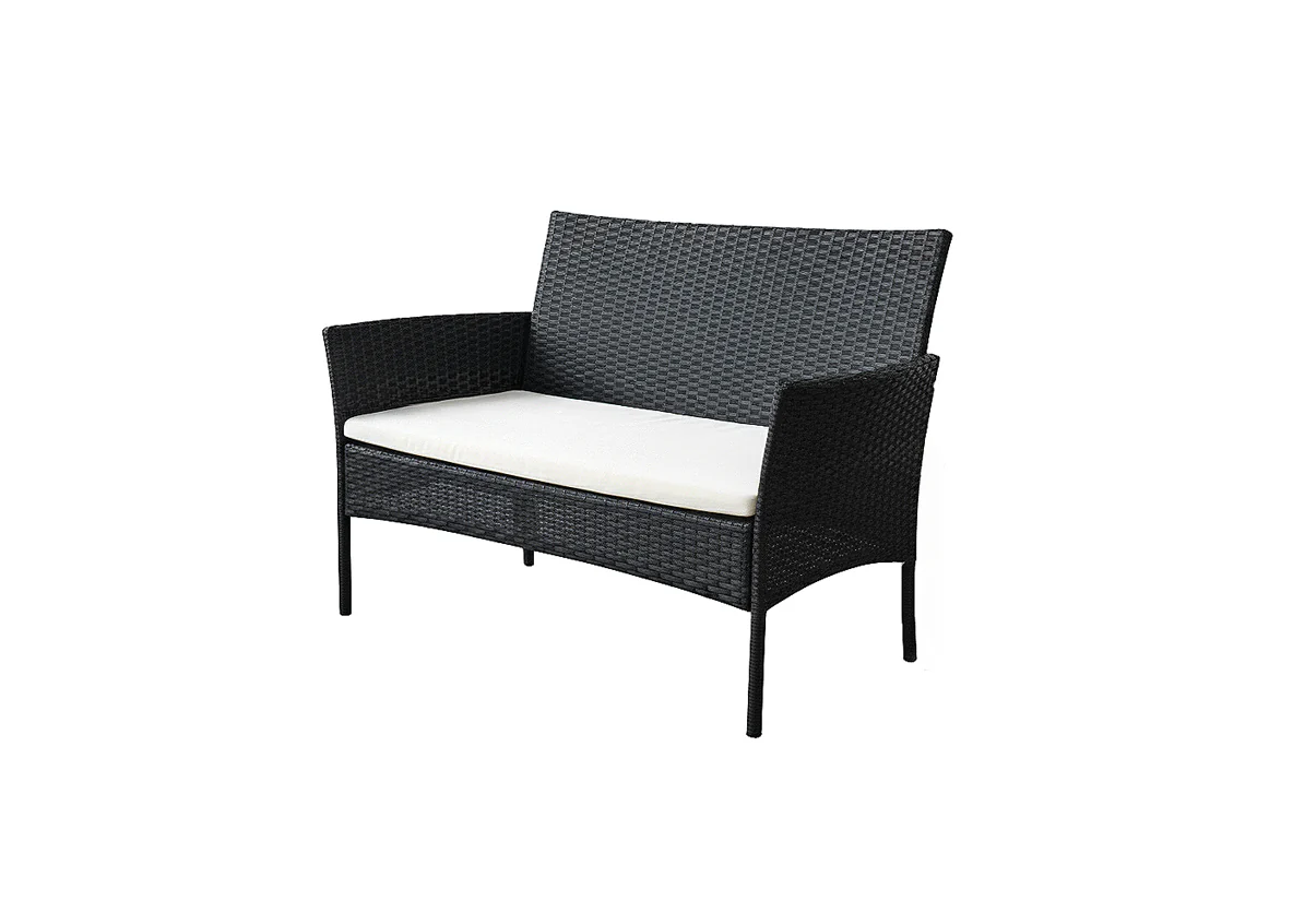Conjunto Sofa + Mesa + 2 Sillas de Ratan PE. Muebles de Jardin y Terraza - Image 6