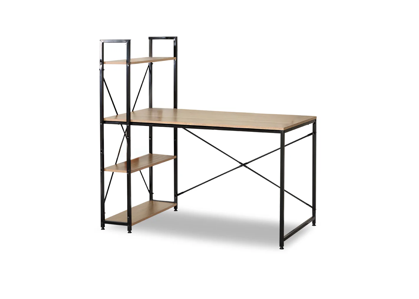 Escritorio Industrial con Estanteria Nancy 120cm - Image 2