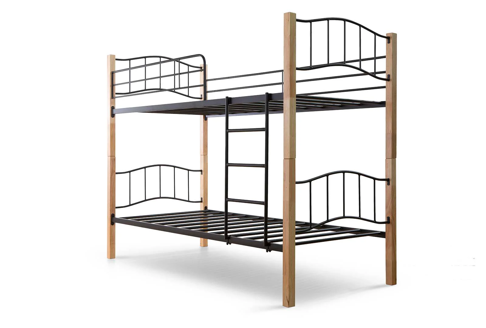 Litera Doble Cama 90cm Madera y Metal - Image 2