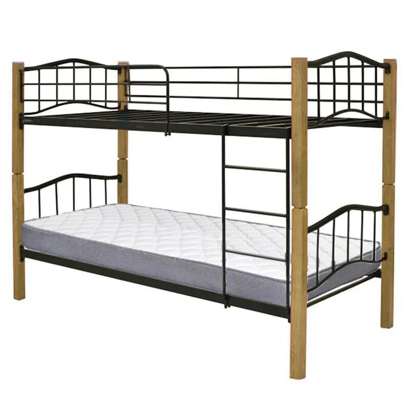 Litera Doble Cama 90cm Madera y Metal - Image 9