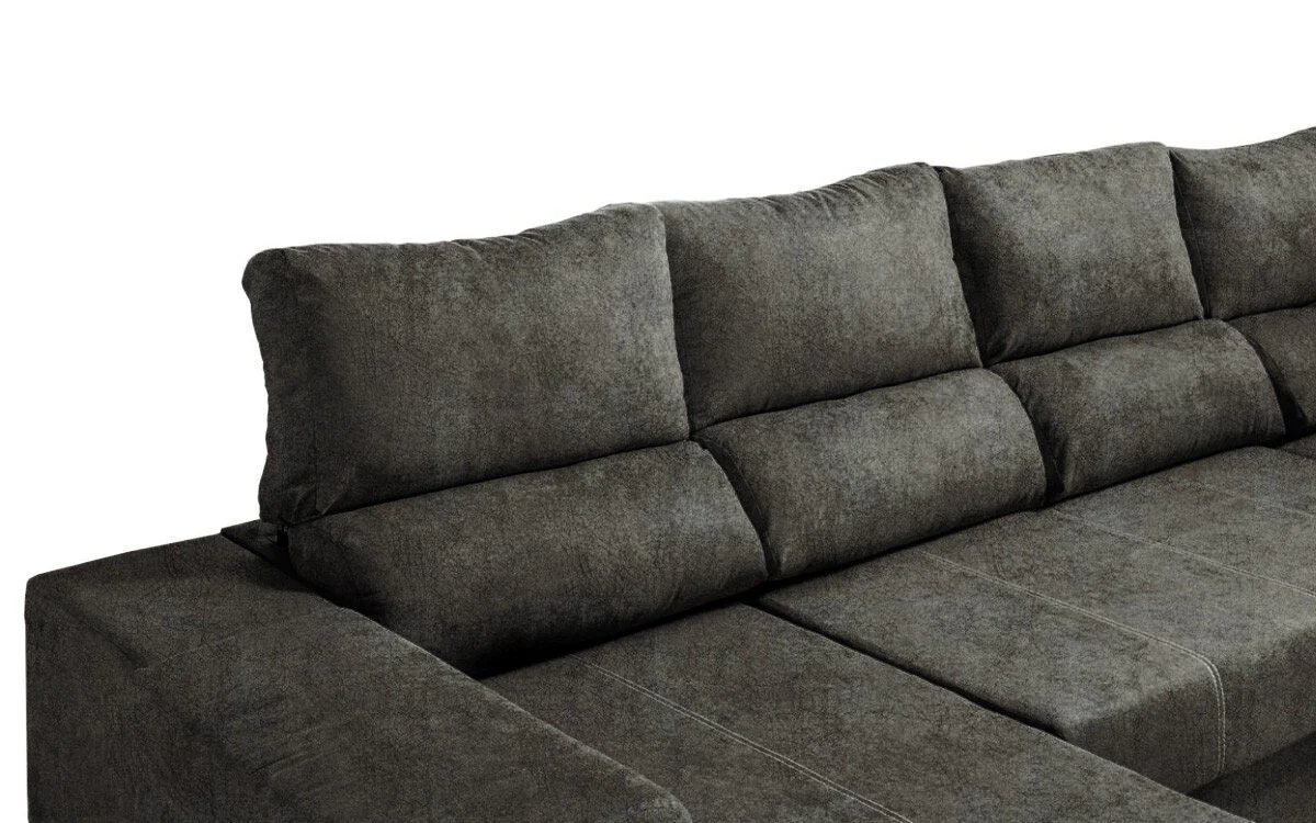 Mega Sofa Cama Chaise Longue Rinconera Italia 345cm - Image 5