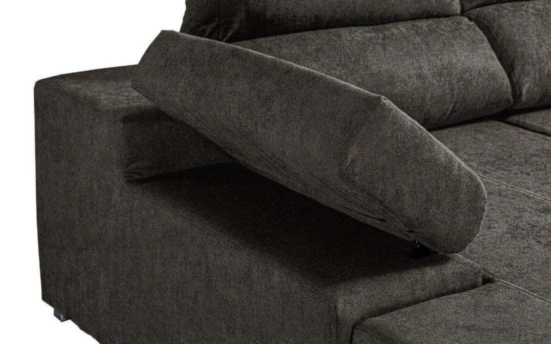 Mega Sofa Cama Chaise Longue Rinconera Italia 345cm - Image 7