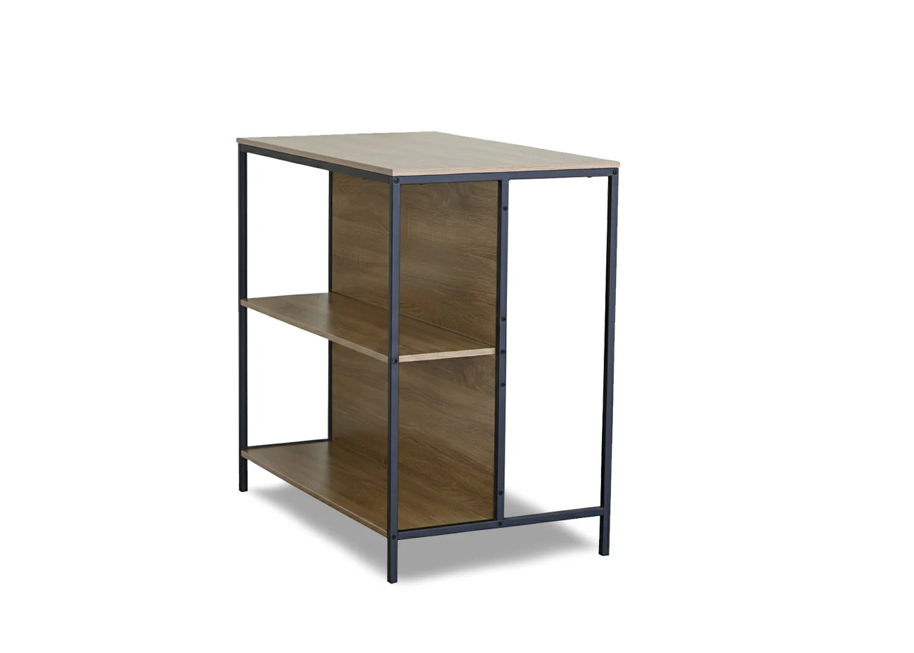 Mesa de Bar en Madera y Metal + 2 Taburetes Nancy, Diseño Industrial - Image 6