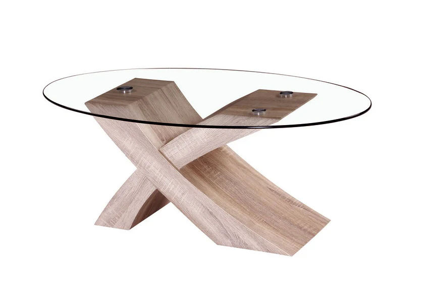 Mesa de Centro Lore de Cristal Templado - Image 2