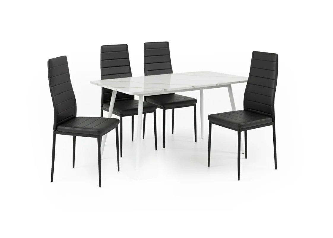 Mesa de Comedor 140cm + 4 Sillas Polipiel - Image 8