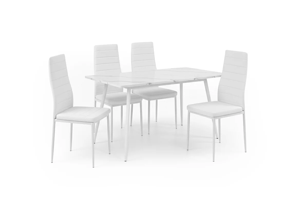 Mesa de Comedor 140cm + 4 Sillas Polipiel - Image 9