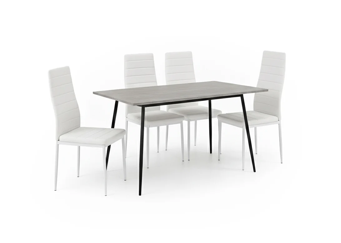 Mesa de Comedor 180cm + 4 Sillas Polipiel - Image 7