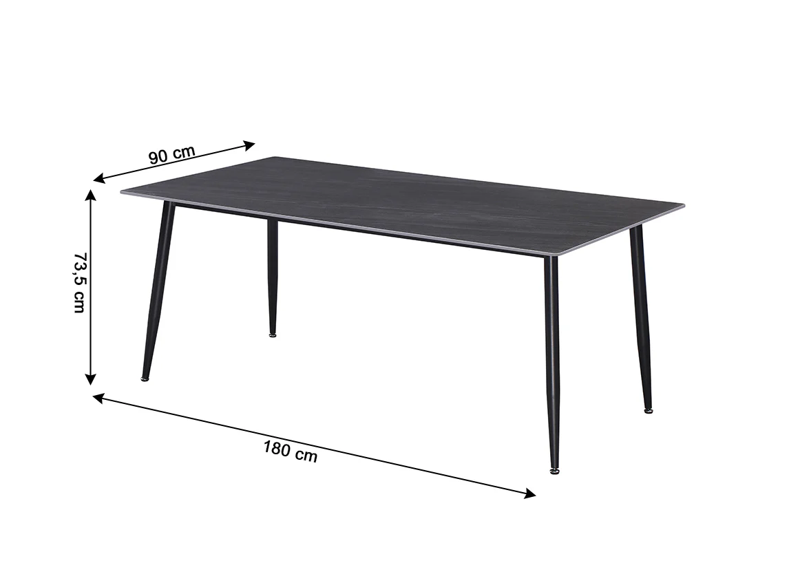 Mesa de Comedor 180cm + 6 Sillas Polipiel - Image 3