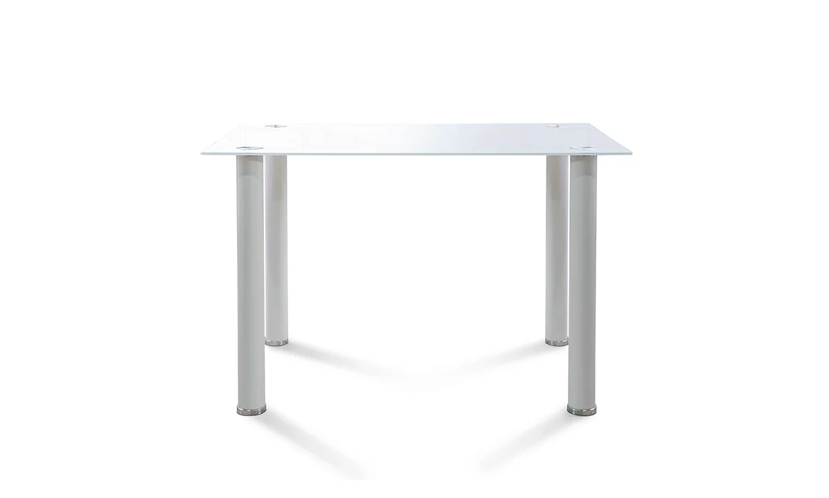 Mesa de Cristal Templado + 4 Sillas Polipiel. Comedor o Cocina - Image 12