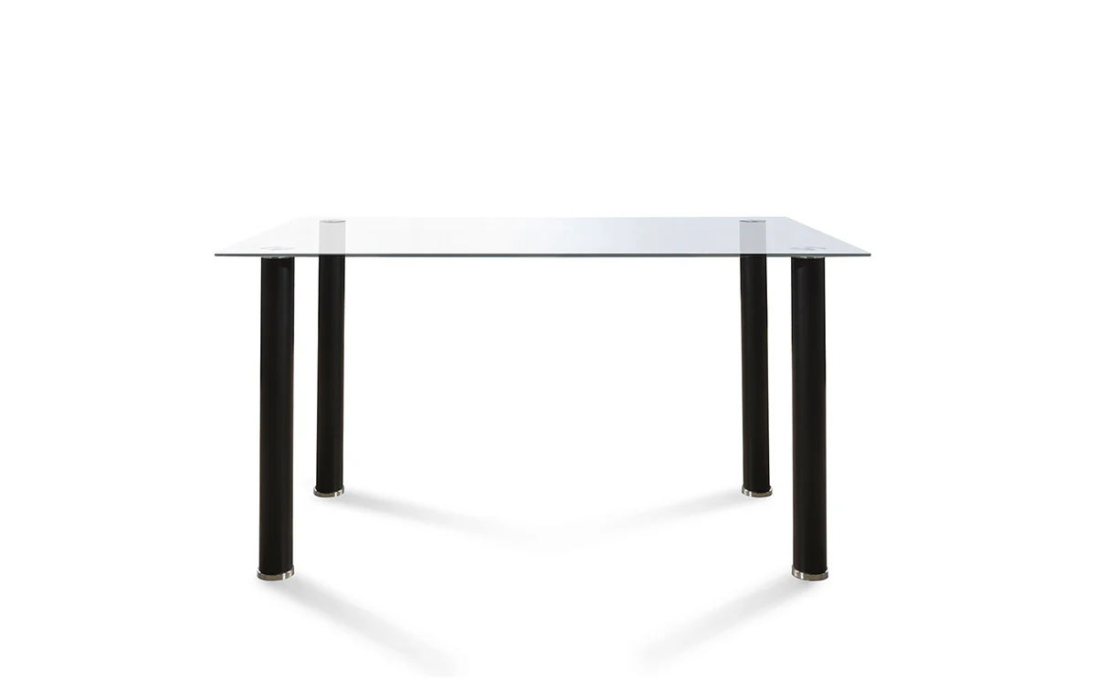 Mesa de Cristal Templado + 6 Sillas Polipiel. Comedor o Cocina - Image 5