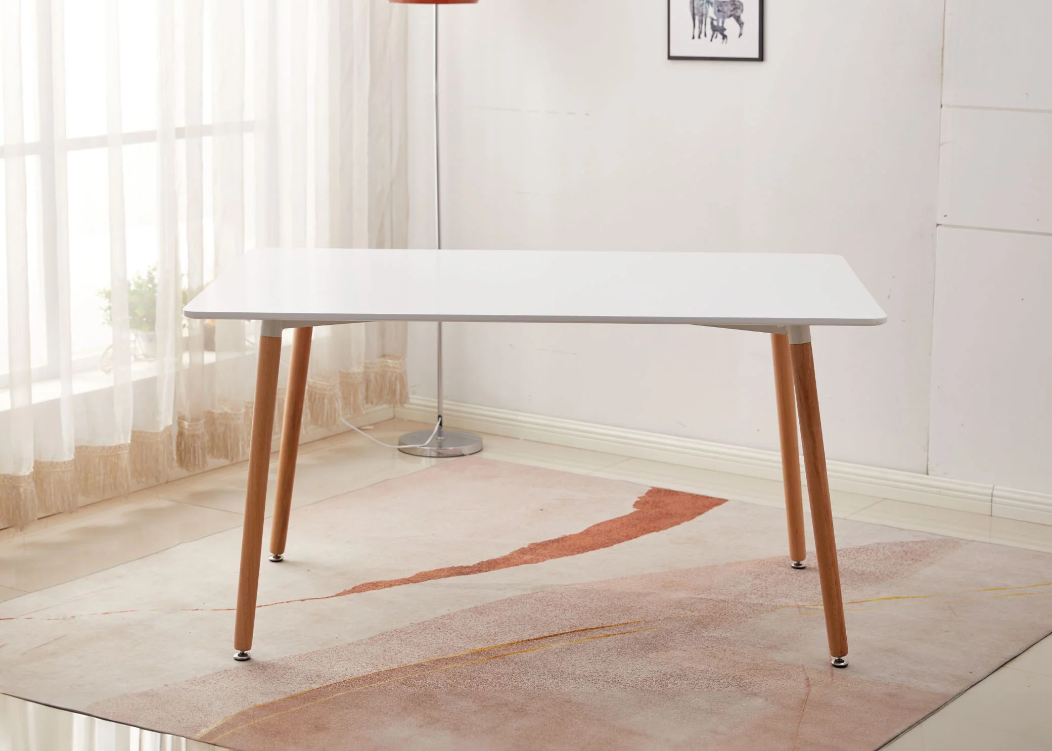 Mesa Nordica de Comedor o Cocina Moritz 120cm - Image 4
